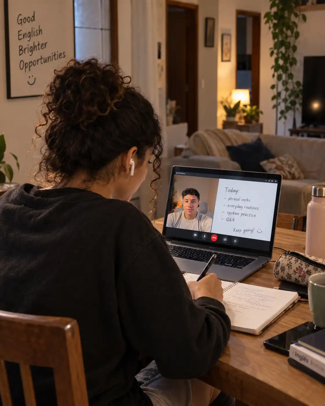Aulas práticas de conversação em inglês ao vivo com naturalidade e segurança